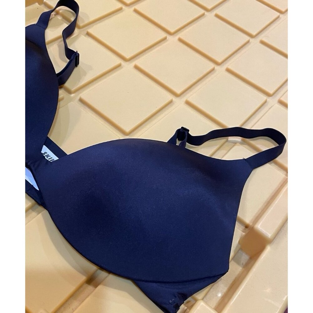 SKIMS ULTIMATETEARDROP PUSH-UP BRA BLACK 38B - Picture 3 of 6
